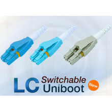 LC Uniboot Conector de fibra óptica